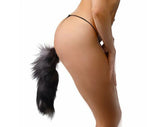 Tailz Ultra Sexy Fox Tail Anal Plug Grey Butt Plugs